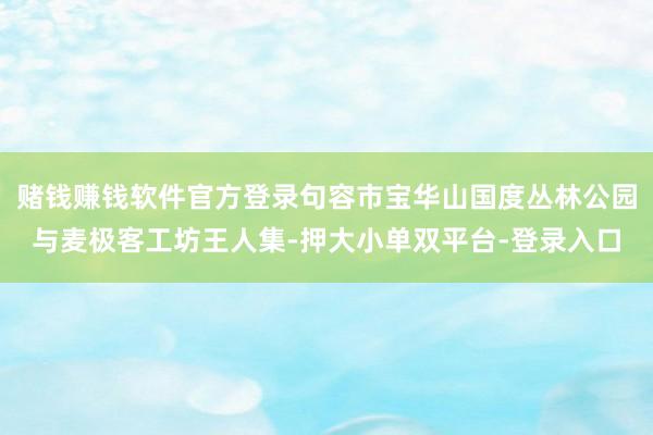 賭錢賺錢軟件官方登錄句容市寶華山國度叢林公園與麥極客工坊王人集-押大小單雙平臺-登錄入口